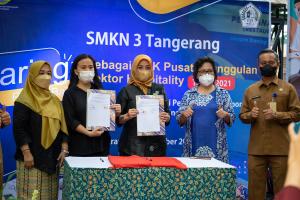 Sharing Best Practice SMK Pusat Keunggulan - Sektor Hospitality di SMK Negeri 3 Tangerang